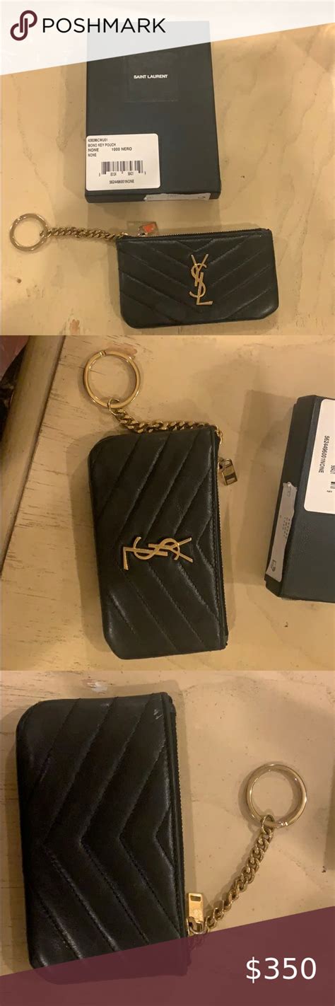 ysl keychain price|ysl key chain wallet.